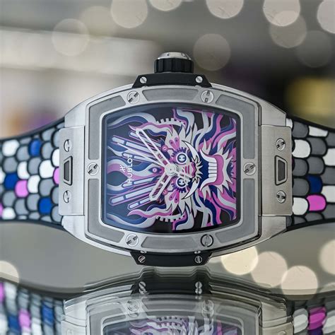 hublot year of dragon|Hublot titanium dragon watch.